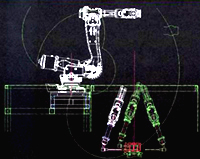 Cylinder Head Washer Robot Design