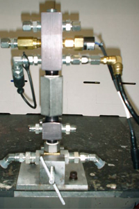 fuel leak test fixture